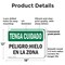 Signmission 12 in Height, 18 in Width, Plastic, Rectangle, Spanish OS-2PACK-BC-P-1218-L-10013 - alternate 2